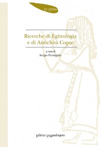 Ricerche di egittologia e di antichità copte n. 12 2010